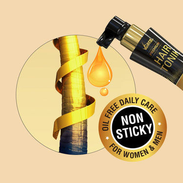 VCare Hair Growth Tonic For Women with Castor Oil and Olive Leaf Extract-Best Scalp Vitalizer Serum for All Hair Type- Control Hair Fall & Strengthens Hair 100ml (Pack Of 1)